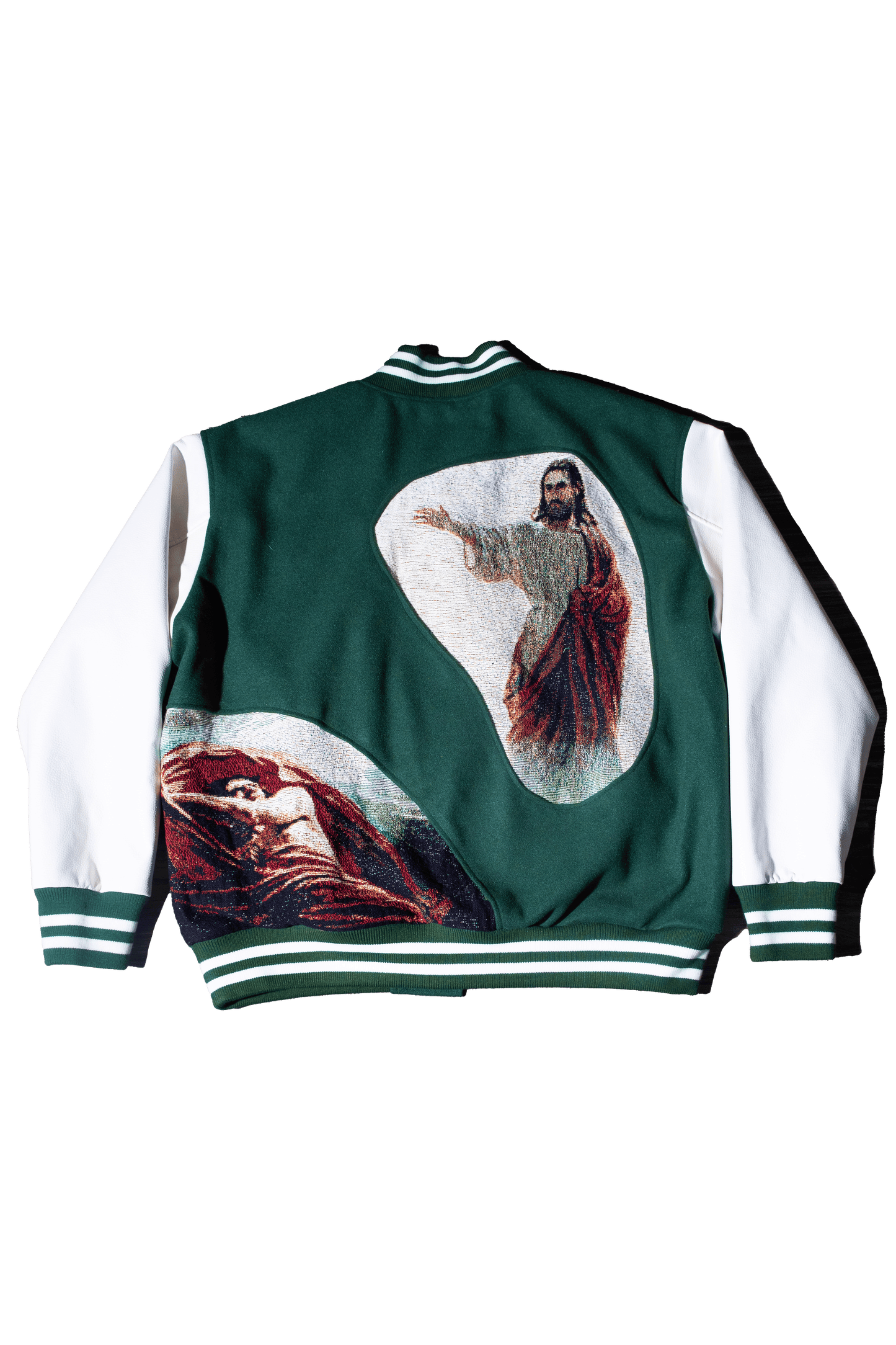 Jesus Varsity Jacket: THE SAVIORS RETURN