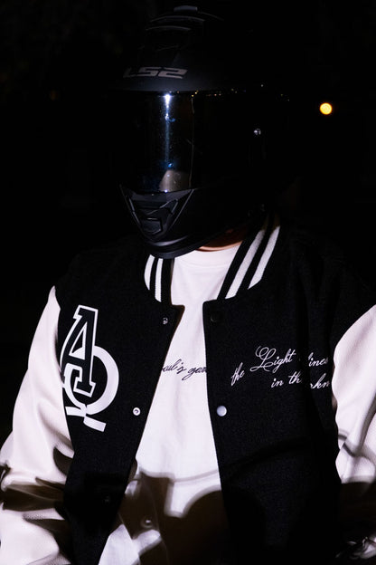 Jesus Varsity Jacket: TOUMB AT NIGHT