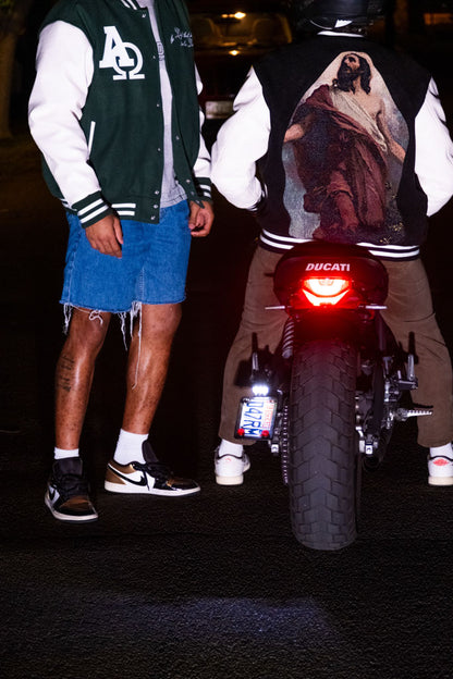 Jesus Varsity Jacket: LAST SUPPER