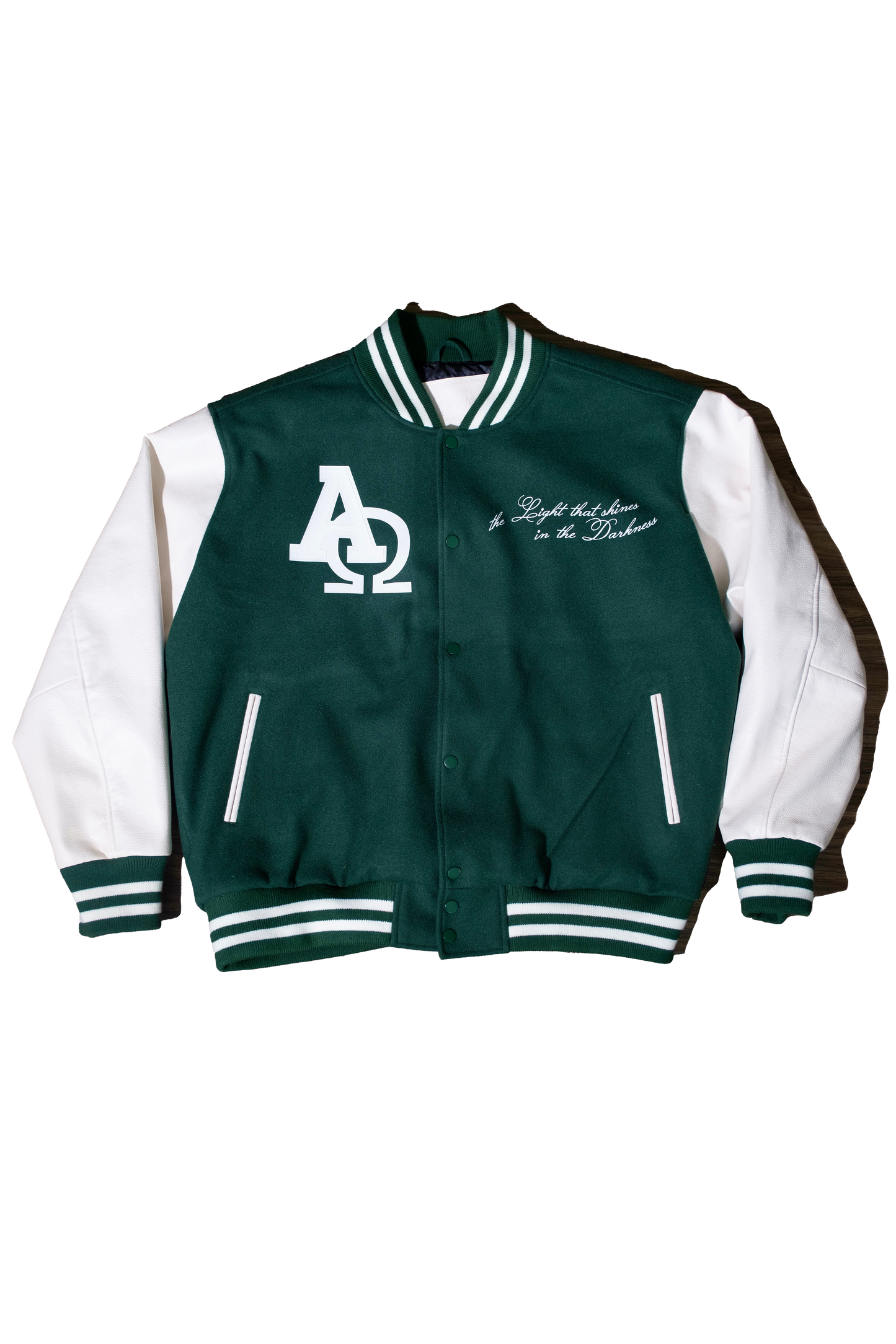 Jesus Varsity Jacket: THE SAVIORS RETURN