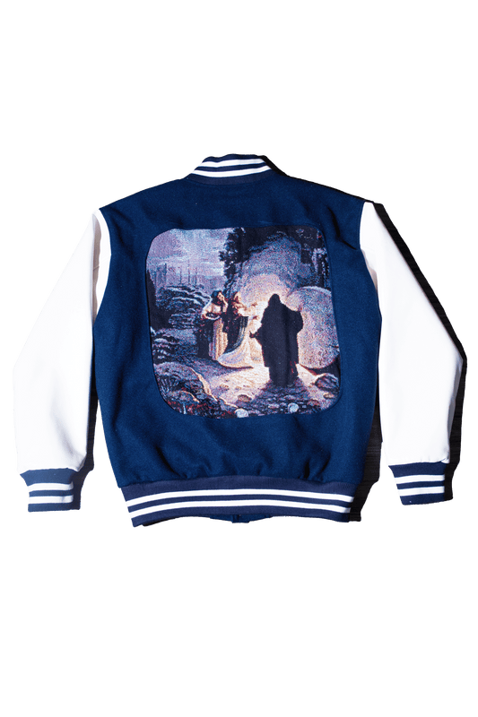 Jesus Varsity Jacket: THE TOMB