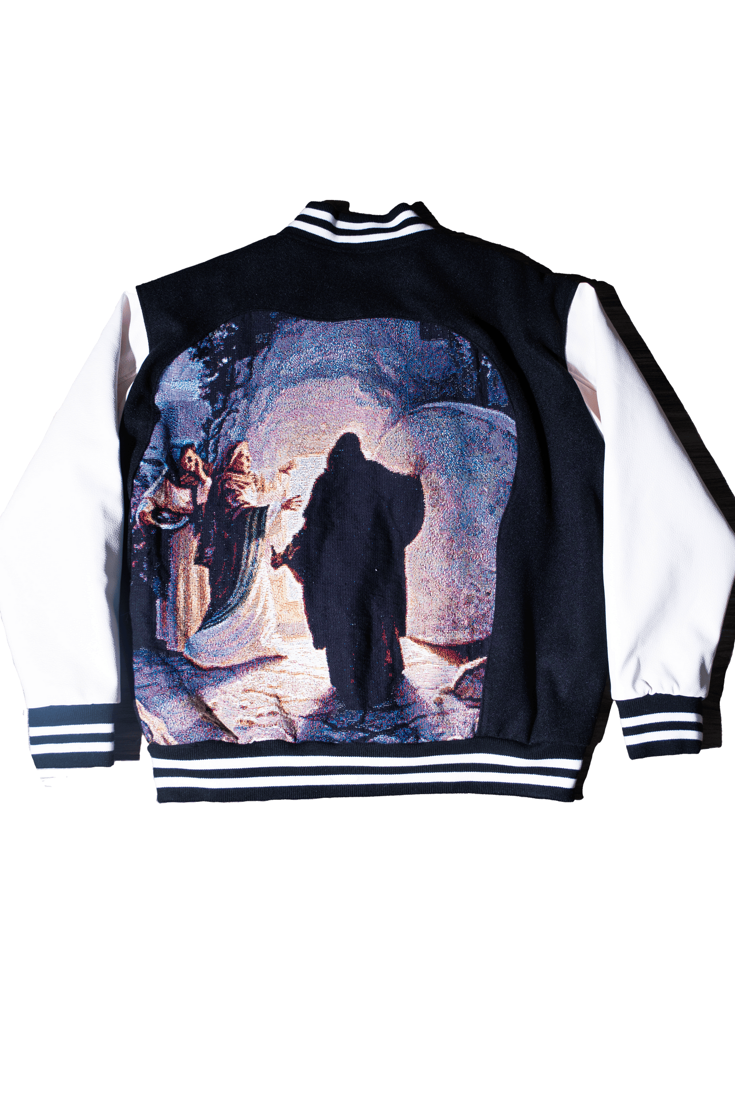 Jesus Varsity Jacket: TOUMB AT NIGHT
